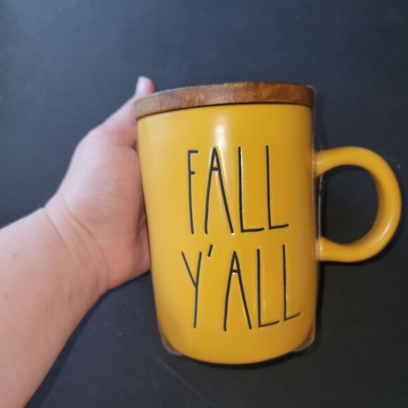 New Rae Dunn Fall Y'all Mug w/ Lid - Picture 8 of 9